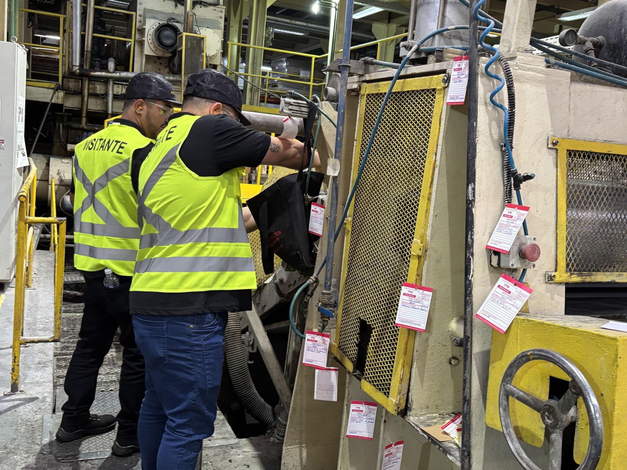 Inspeção em linha de produção